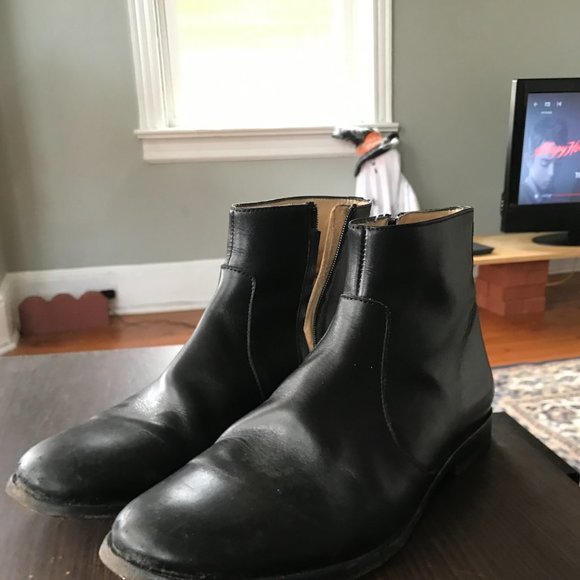 Apc chelsea boots mens hot sale